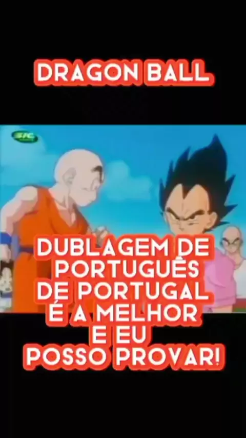 dragon ball português de portugal